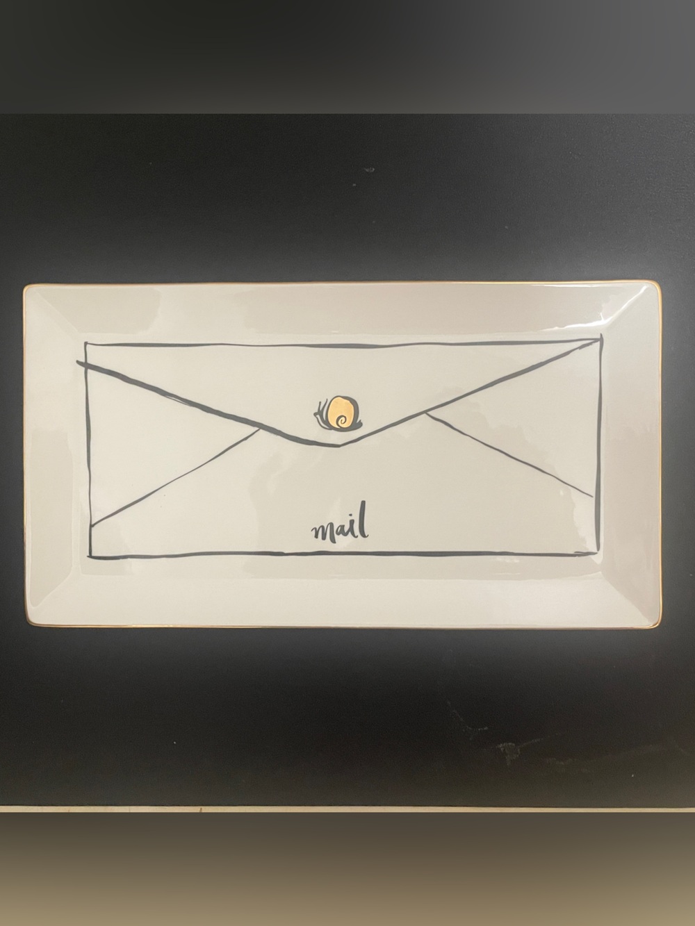 Kate spade Lenox snail mail letter tray